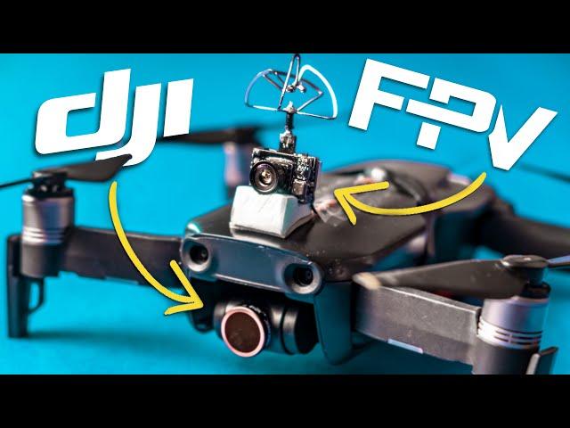 How to turn a DJI MAVIC into an FPV DRONE!