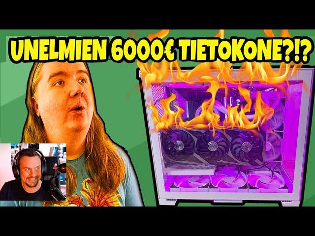 Roastataan Paulin Pelivideoiden Unelmien 6000€ tietokone!