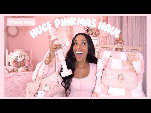 HUGE PINK CHRISTMAS HAUL | Juicy Couture, Burlington, Home Goods, TJMaxx, Ross