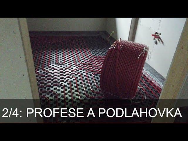 Dřevostavba Chocerady 2/4: profese a podlahovka