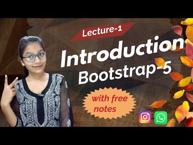 Bootstrap Tutorial In Hindi | Bootstrap 5 Introduction Tutorial | Bootstrap 5 Tutorial In Hindi