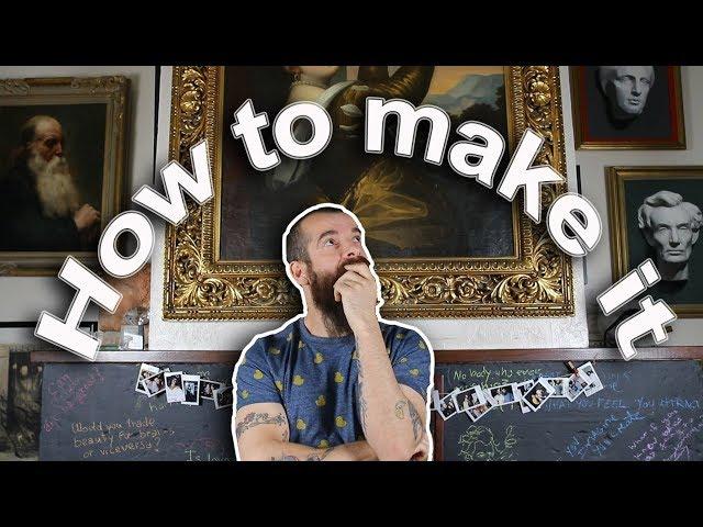 How to Make it as a Visual Artist. Know Yourself! Cesar Santos vlog 049