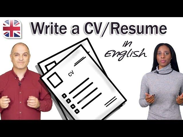 Write a CV for an English-Speaking Job - Tips to Write a Great Resume