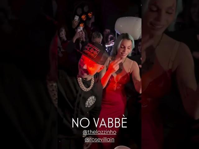 Lazza e Rose Villain scatenati #trapitaliana #rosevillain #lazza #party #funny