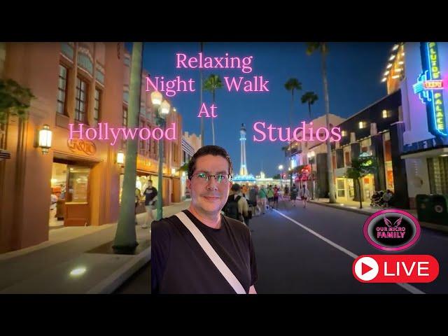 Cool Night at Walt Disney World's Hollywood Studios | Live Stream 10-21-24