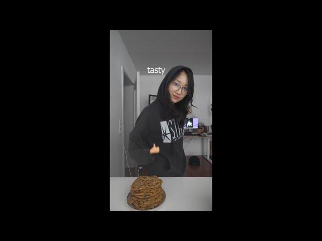 Mung bean pancakes with kimchi