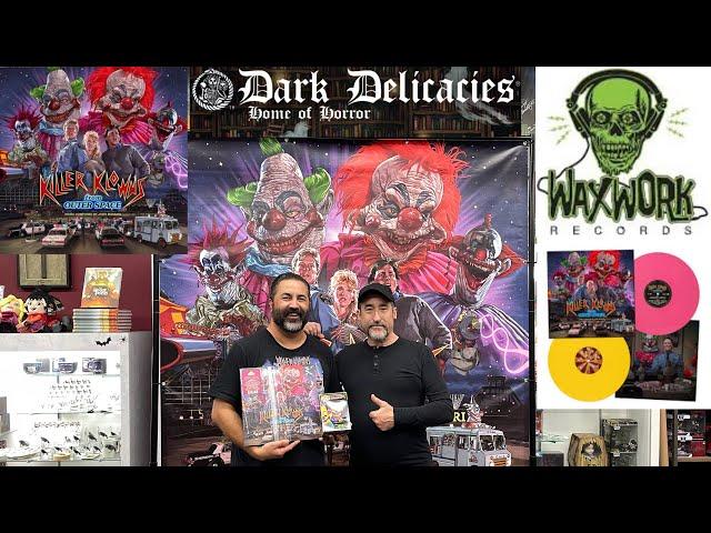 Killer Klowns from outer space vinyl signing w/ composer John Massari!! #killerklownsfromouterspace