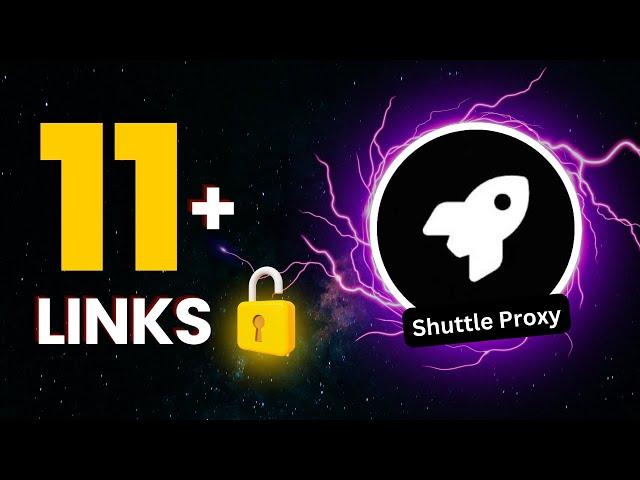 11 New SHUTTLE Proxy Links | Unblocked Websites for School 2024 | New Shuttle link