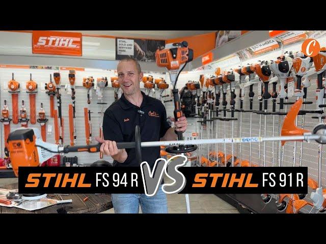 STIHL Trimmer Comparison:  FS 94 R vs. FS 91 R