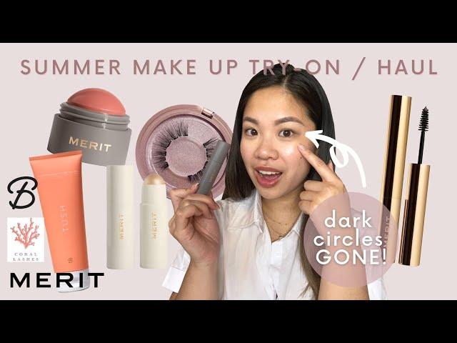 MERIT #FiveMinuteMorning, BushBalm TUSH PR, Coral Lashes, Ana Luisa | TRY-ON & REVIEW / HAUL