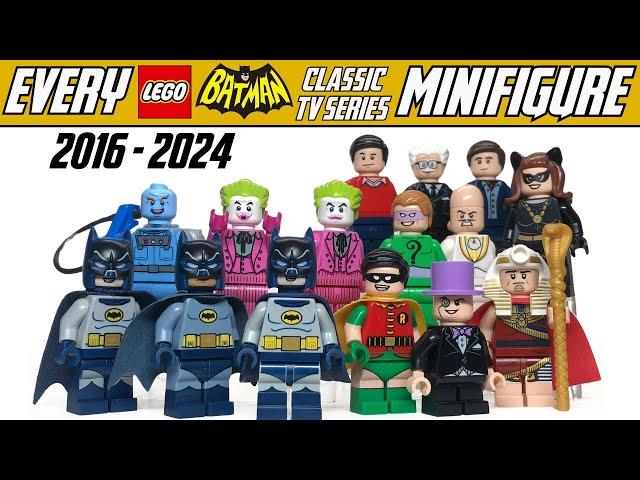 EVERY LEGO BATMAN 1966 "Classic TV" Minifigure EVER MADE