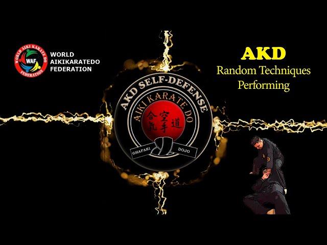 AKD Self-Defense [Aiki Karate Do], Random Techniques Performing, Intermediate Training