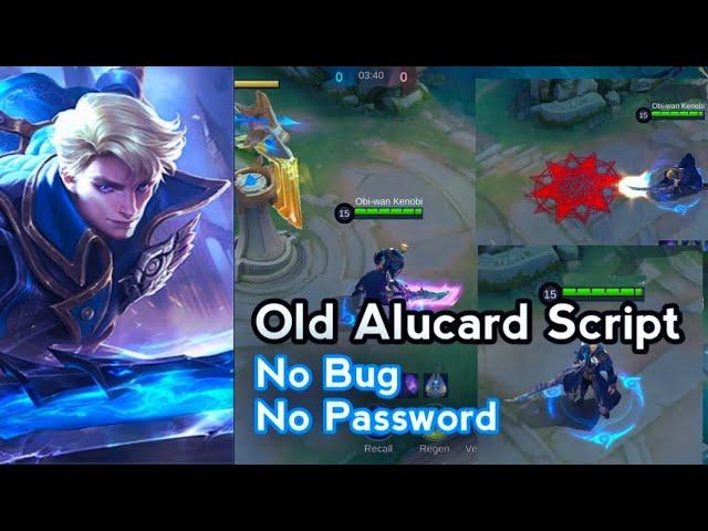 Old Alucard Script/ No bug/ No Password