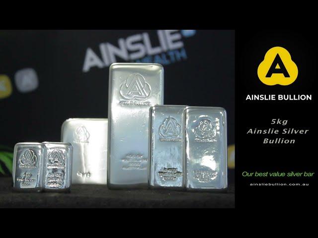 5kg Ainslie Silver Bullion.