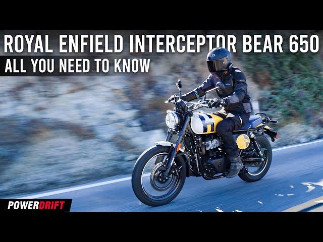 Royal Enfield Interceptor Bear 650: What’s New and What's Different? | PowerDrift QuickEase