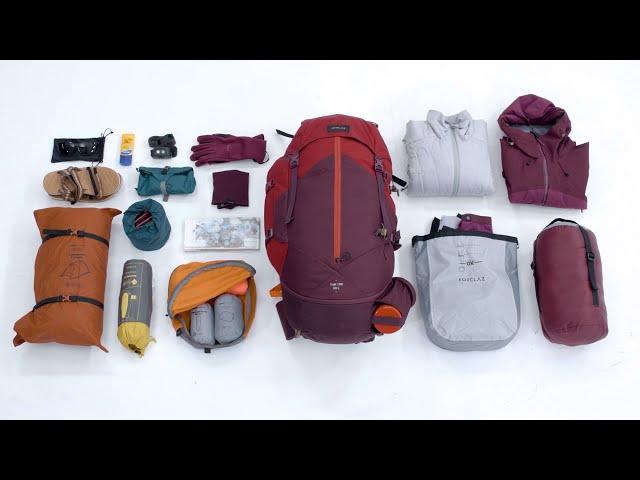 How to pack a hiking backpack | Decathlon