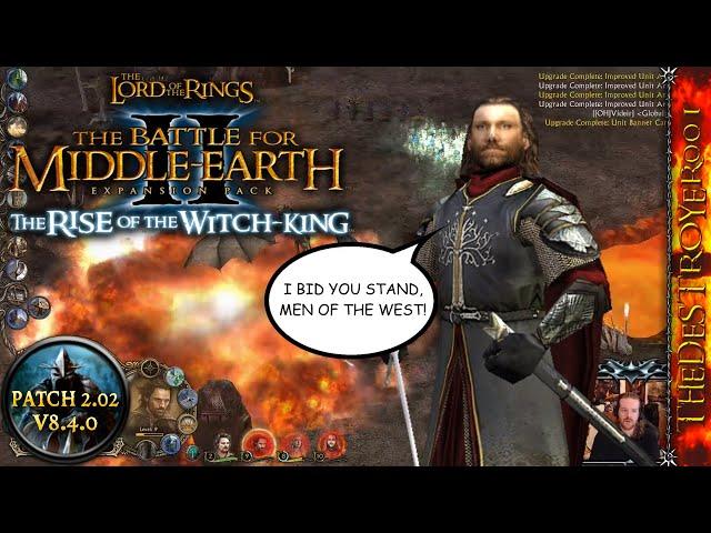 What An EPIC Game! | 4v4 | LotR BFME2 RotWK 2.02