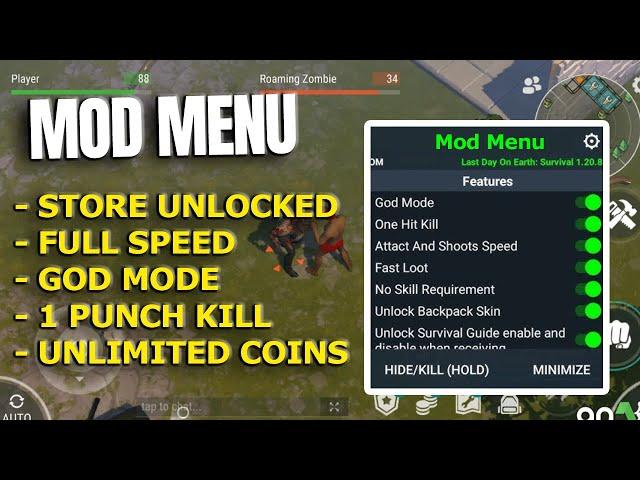 LDOE HACK/MOD Menu - Store Unlocked, Full Speed, God Mode, 1 Hit Kill & MORE! (iOS/Android)