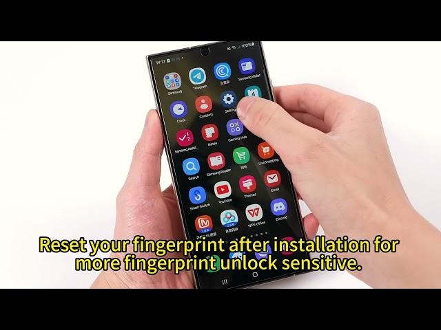 EZ-GLAZ Samsung Galaxy Series  Screen Protector Installation Steps