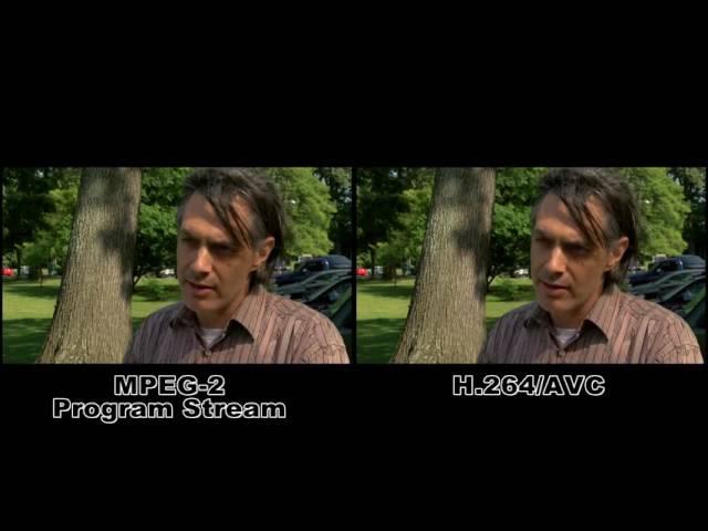 WMC Bitcentral MPEG-2/H.264 Comparison