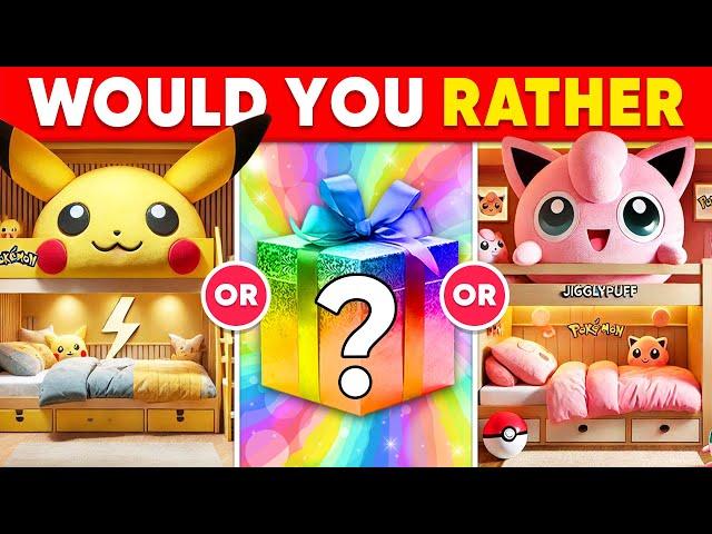 Would You Rather - Build Your Fantasy House  Moca Quiz