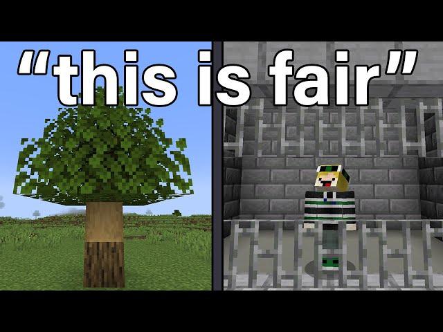 Minecraft but players NEVER make MISTAKES