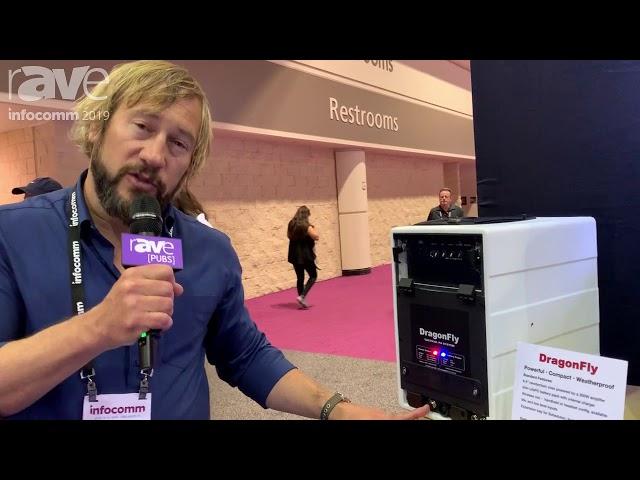 InfoComm 2019: Technomad Intros DragonFly, a Powerful, Portable, Weatherproof, 200-Watt Amplifier