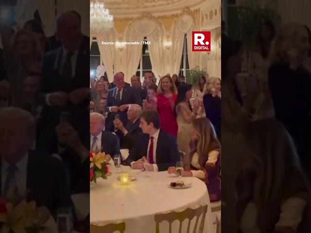 Donald Trump, Elon Musk Groove Together At Thanksgiving Dinner At Mar-A-Lago