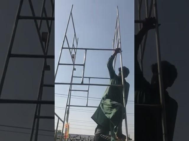 #foryou #foryou #scaffold #scaffolding #staricase #gojra  #gojrawala #madeingojra #business