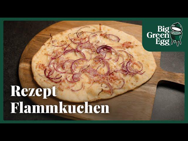 Klassischer Flammkuchen | Rezept | Big Green Egg Deutschland