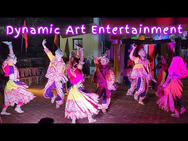 DYNAMIC ART ENTERTAINMENT DANDIYA GROUP | GOA NAVRATRI 2024
