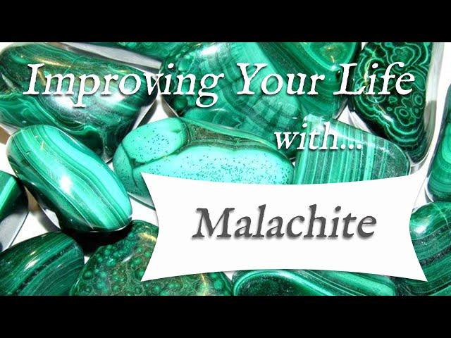 MALACHITE  TOP 4 Crystal Wisdom Benefits of Malachite Crystal! | Stone of Transformation