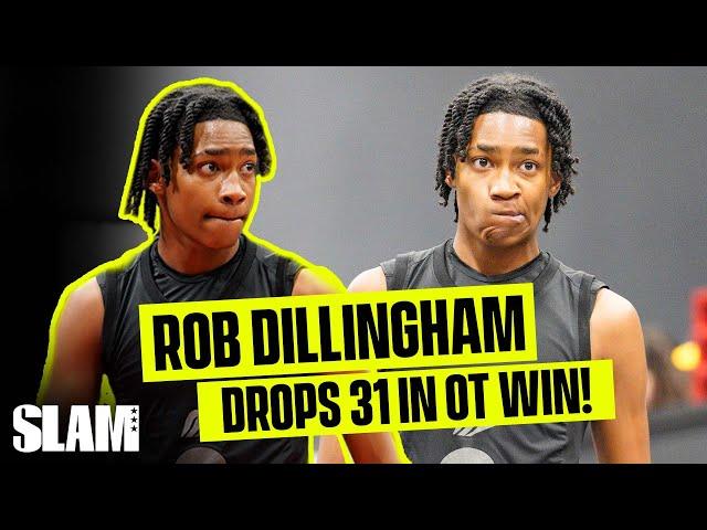 Rob Dillingham DROPS 31!?  Donda Academy Wins in OT!!