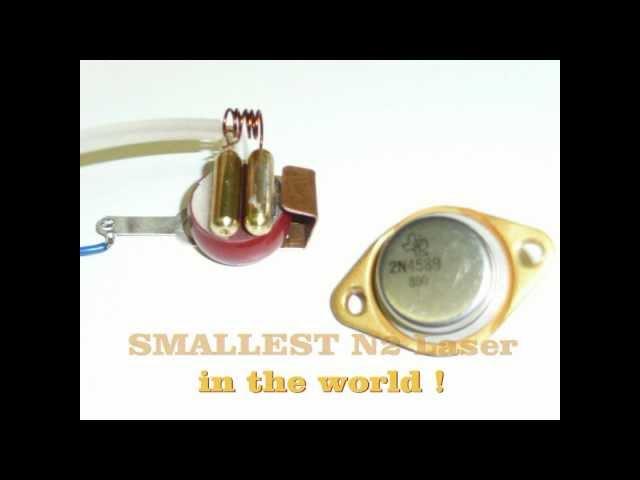 Smallest N2 laser.mp4
