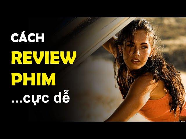 Hướng dẫn làm REVIEW PHIM từ A tới Z cực đơn giản với AI