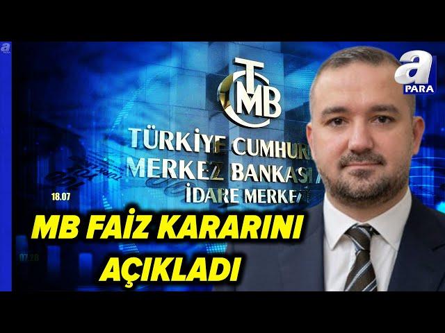 A Para l  Türkiye Cumhuriyet Merkez Bankası Faiz Kararı Açıklandı #canlı #haber