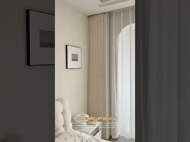 Elegant curtains are essential for home decoration。#Home#home decor