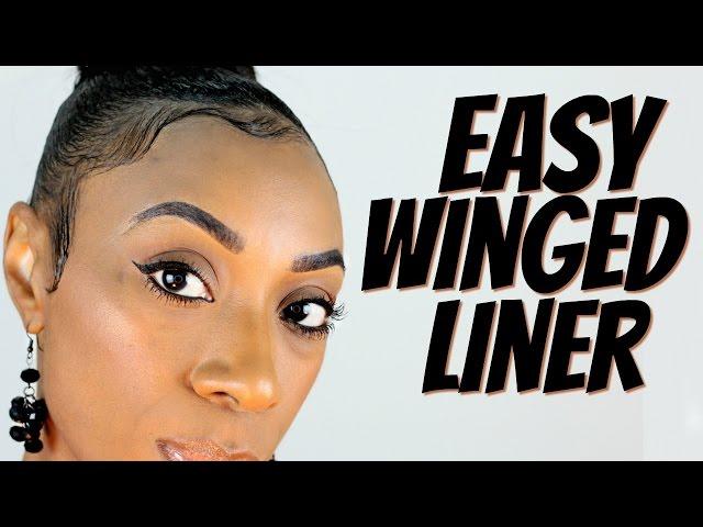 Easy Winged Eyeliner Tutorial | Kaye Wright