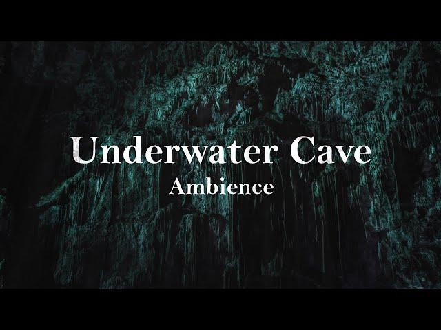 UNDERWATER CAVE Ambience/ASMR | Deep Sea Cave