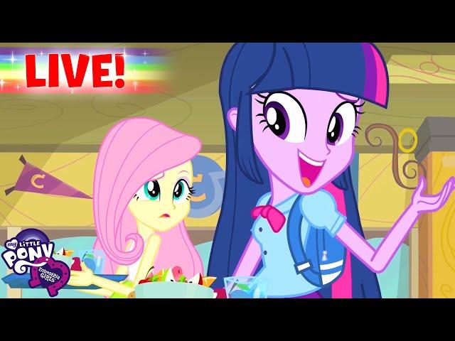  Equestria Girls Live: MOVIE NIGHT MARATHON | Full Movies Children's Cartoon