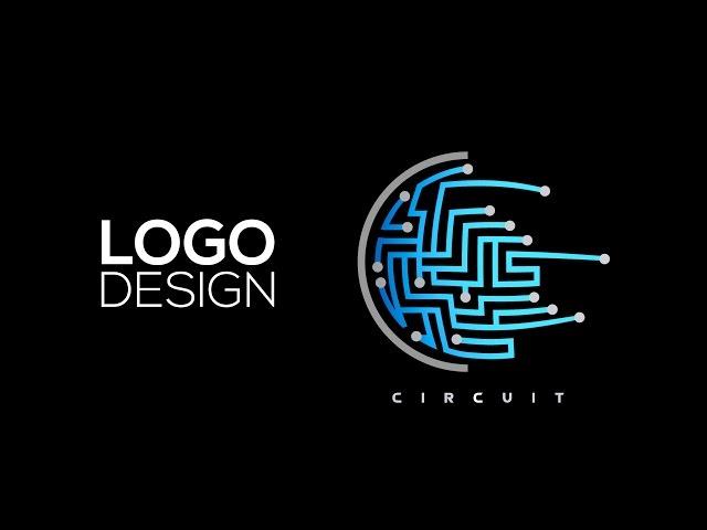 Professional Logo Design - Adobe Illustrator cc(Circuit)