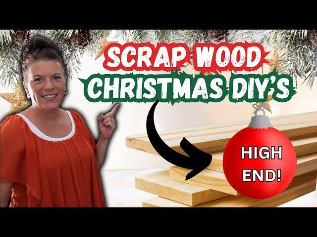 5 High End Scrap Wood Projects - Christmas Decor/Scrap Wood Christmas DIYs