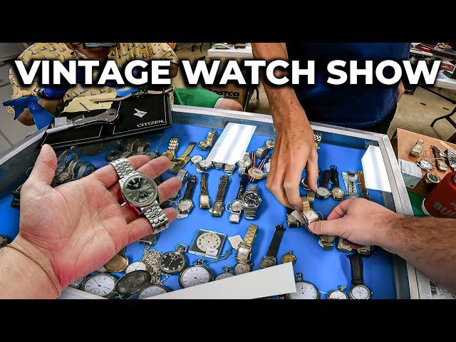 Insane Deals at a Vintage Watch Show in South Florida!