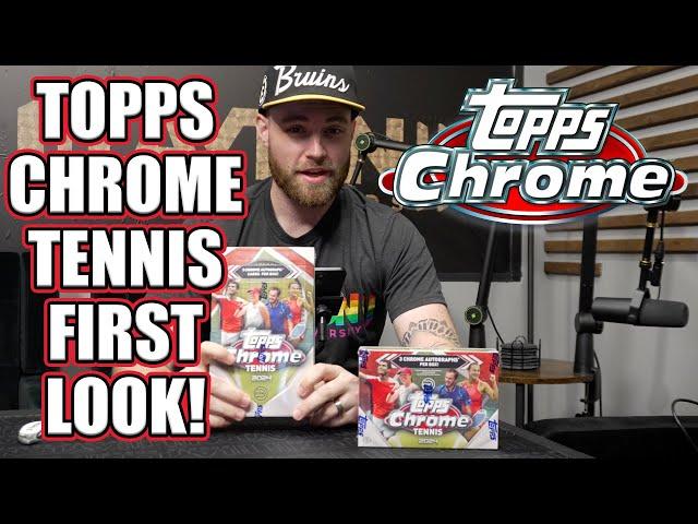 2024 Topps Chrome Tennis First Look with Layton Sports Cards!!