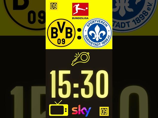 Borussia Dortmund gegen SV Darmstadt 98#bvb #bvb09 #borussiadortmund #svdarmstadt1898 #sv98