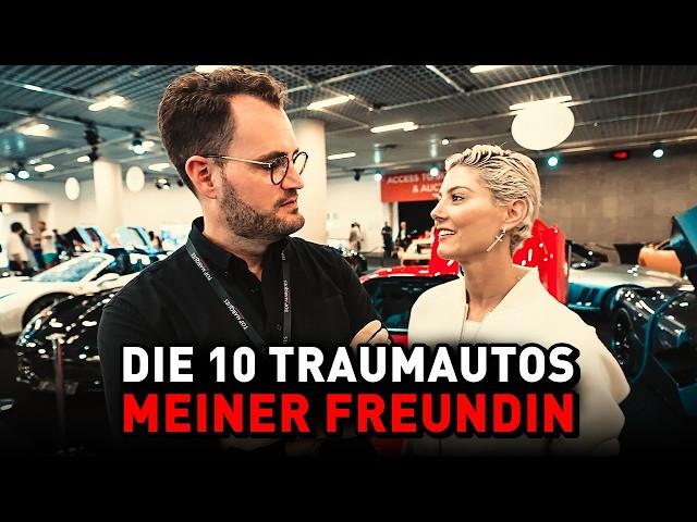 10 AUTOS & UNLIMITIERTES BUDGET mit Freundin  | #FantasyCarCollection