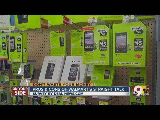 Pros and cons of Walmart's Straight Talk plans