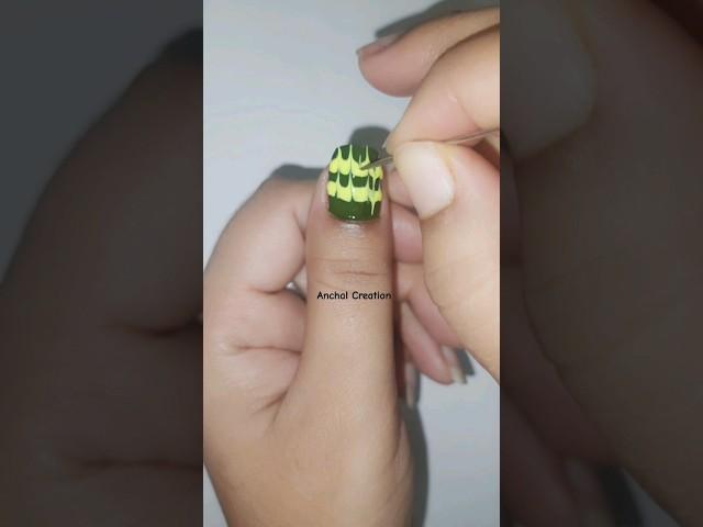 Easy Nail Art At Home  #nailart #nailswag #youtubeshorts