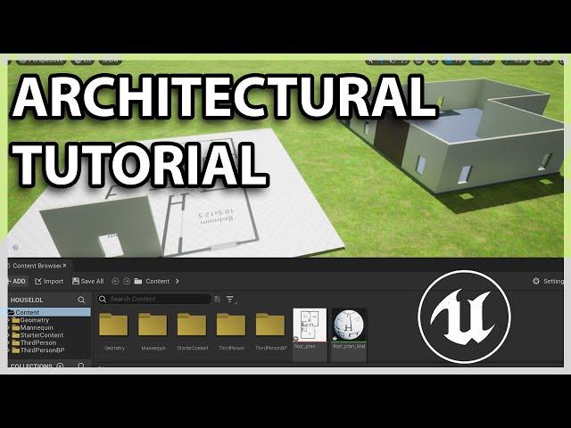 How To Create A House In Unreal Engine 5 - Architectural Project (Tutorial)