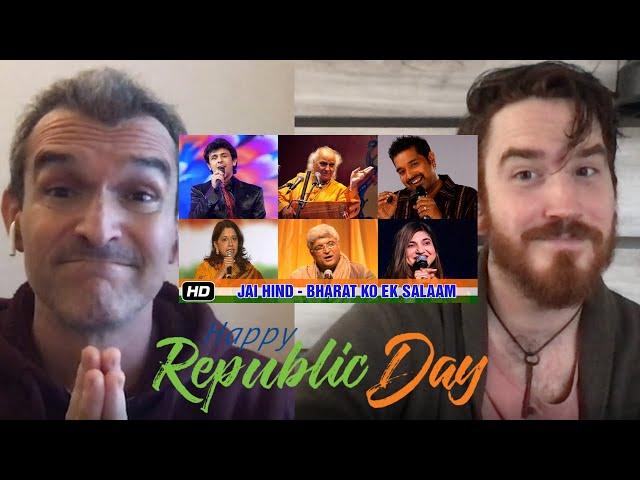 Jai Hind | Pandit Jasraj | Yesudas | Shankar Mahadevan | Sonu Nigam REACTION!! HAPPY REPUBLIC DAY!!